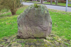 Gedenkstein an der Straße Otterbach