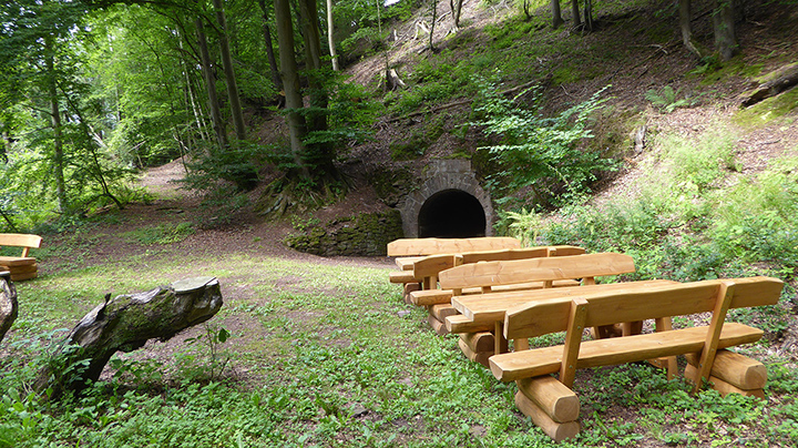 Rastplatz am 200-jährigen Bier- und Eiskeller