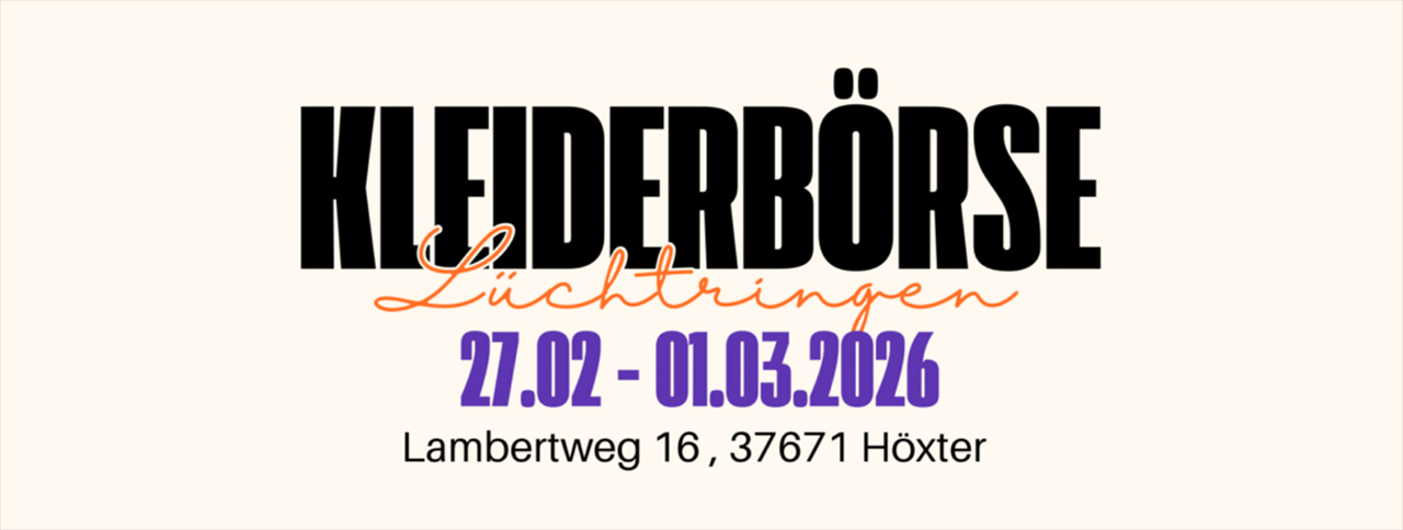 Lüchtringer Kleiderbörse 2026